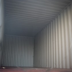Empty shipping container